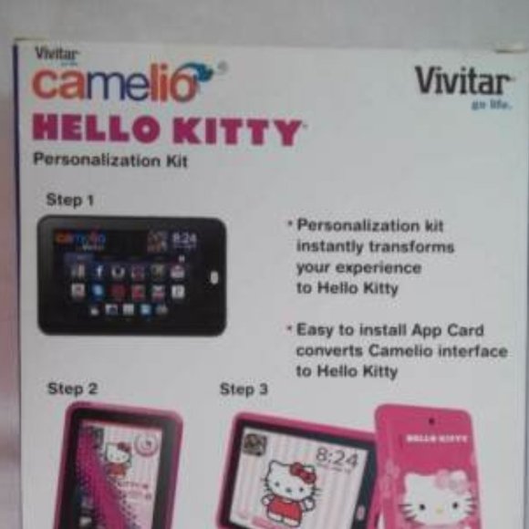 HELLO KITTY 7" Accessory Pack/Personalization Kit for Camelio Tablet-Vivitar-NEW - Picture 3 of 4